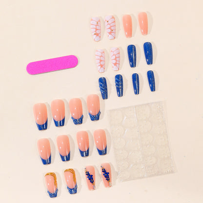 Künstlerische 3D Nagelkunstverlängerungen Brehn
