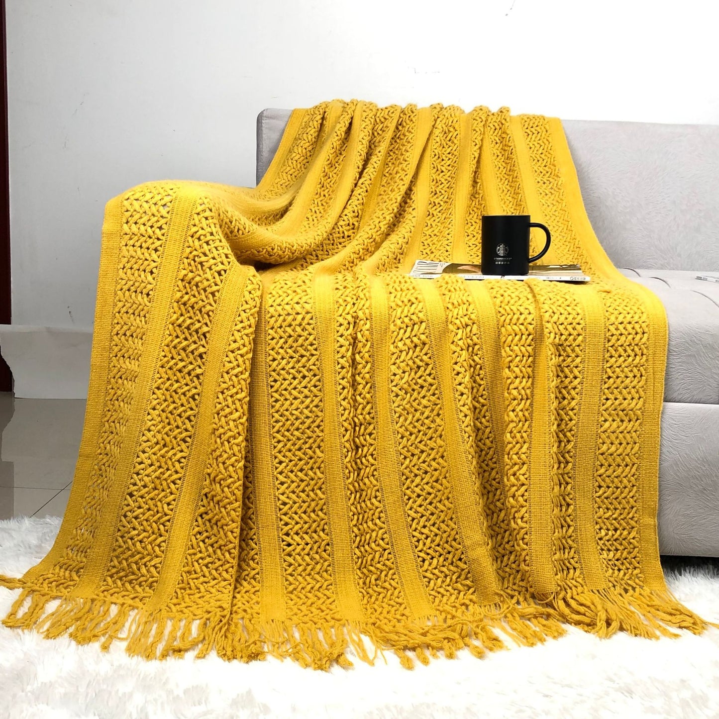 Dekorative Wurfdecke Brehn