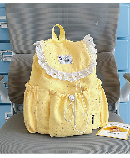 Sternenprint Rüsch-Rucksack Brehn