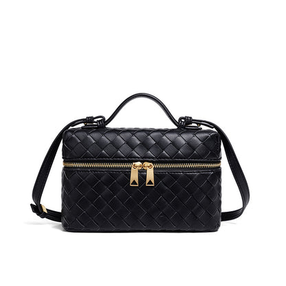 Gewebte Leder-Kosmetiktasche Brehn
