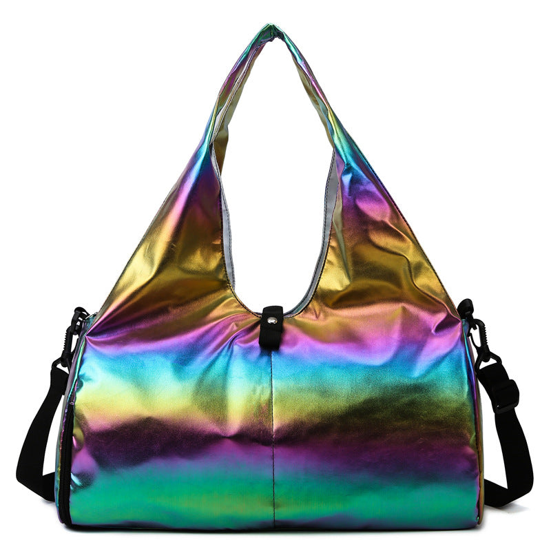 Iridescent Multi-Pocket Reise Tragetasche Brehn