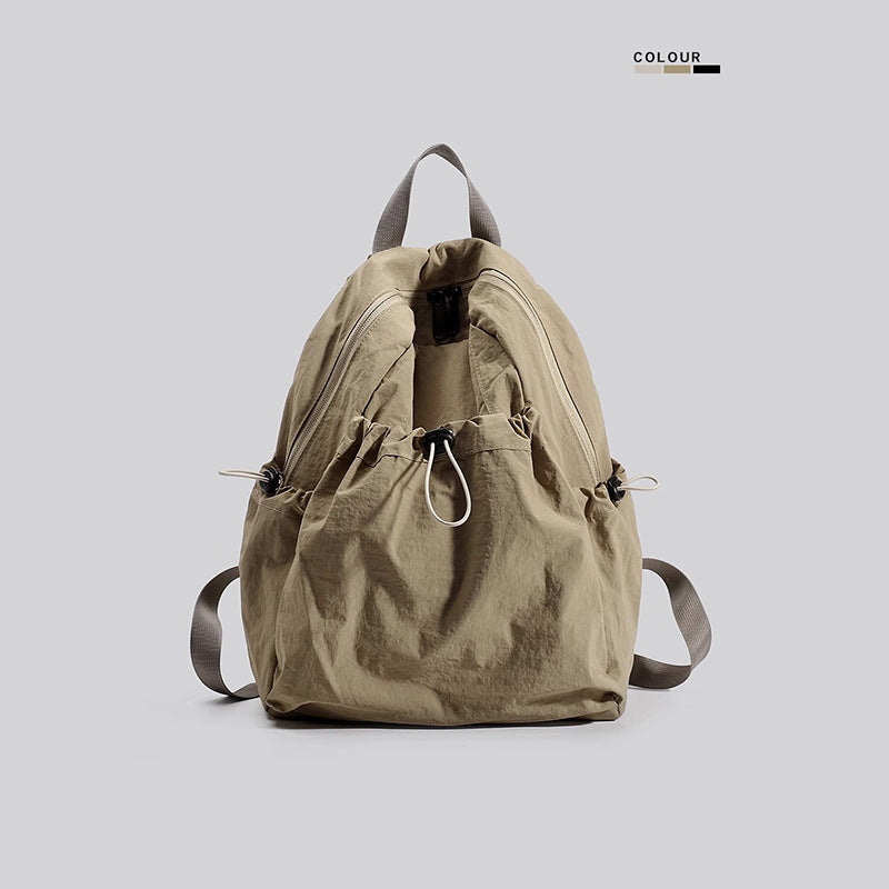 Leichter Multi-Taschen Kordelzug Rucksack Brehn