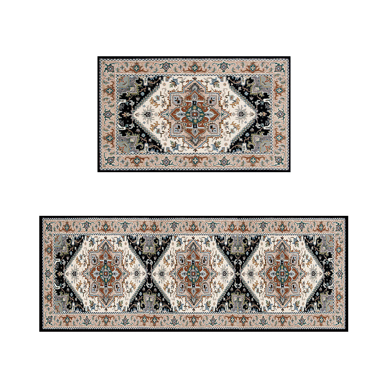 Vintage-Style Bereich Teppich Set Brehn