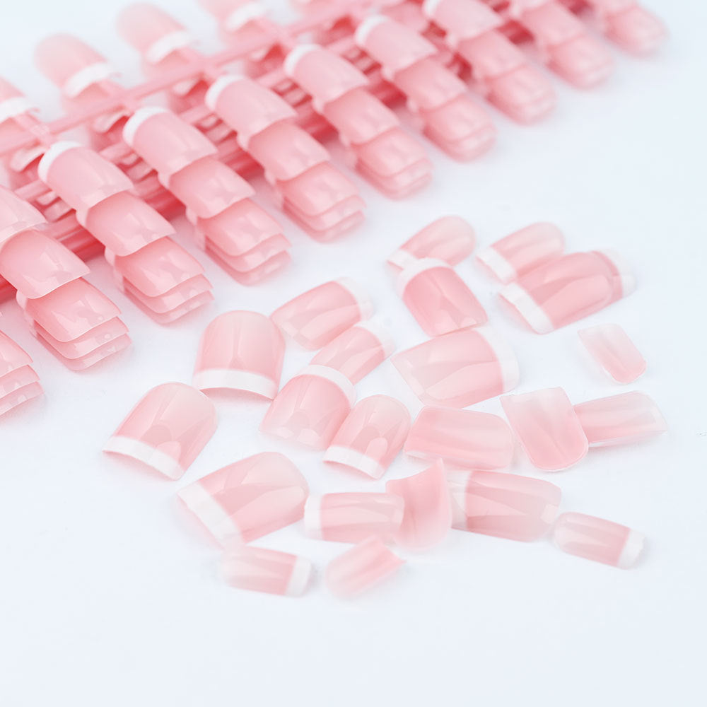 Premium French Tip Press-On Nails Brehn