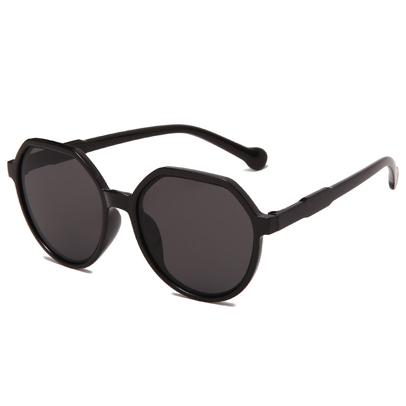 Damen modische Sonnenbrille mit markantem Achteck-Design Brehn