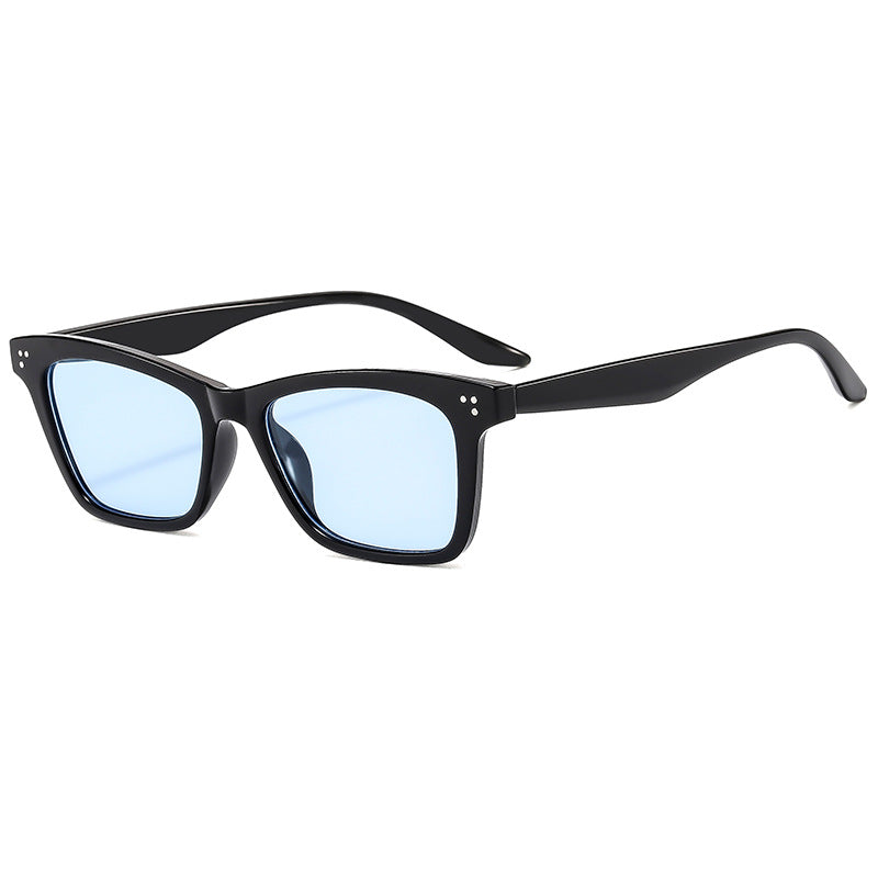 Damen elegante Sonnenbrille im modischen Rechteckdesign Brehn