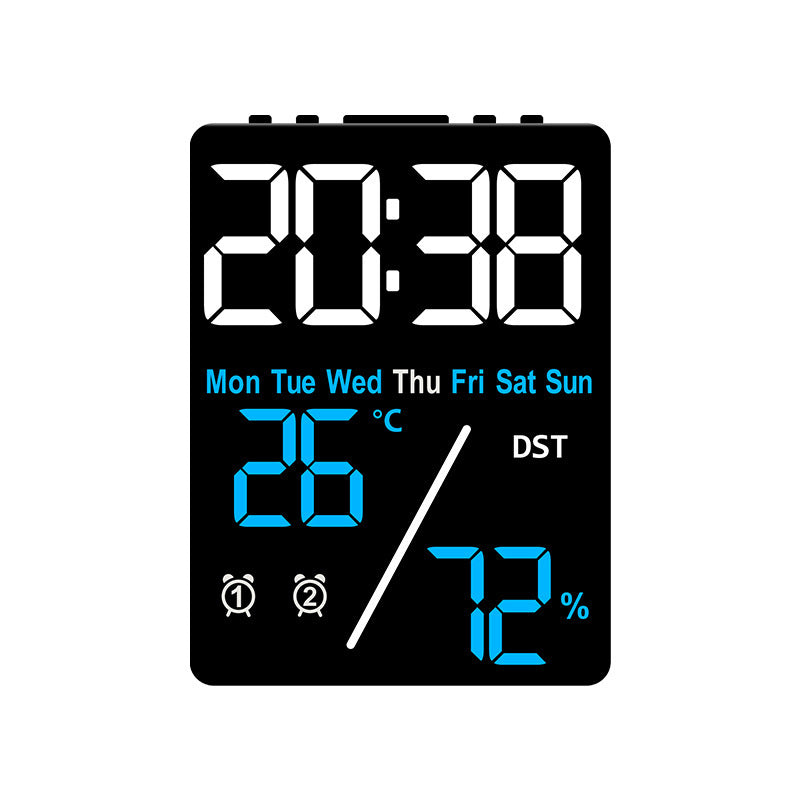 Digitaler Wecker mit Hygrometer und Temperaturanzeige Brehn