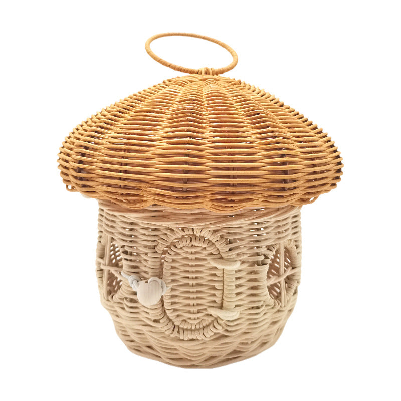 Verspielter Aufbewahrungskorb mit Pilzhut-Design Brehn