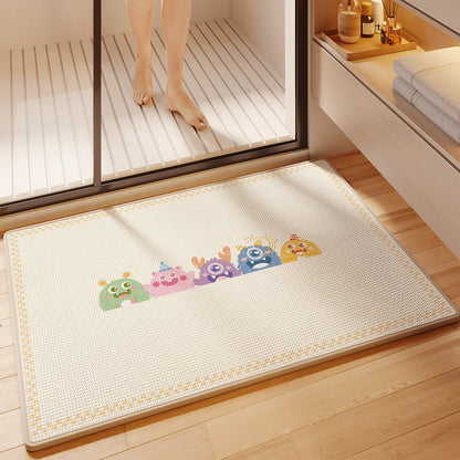 Spaß-Themen saugfähige Badematte