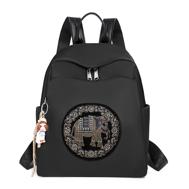 Modischer bestickter Rucksack