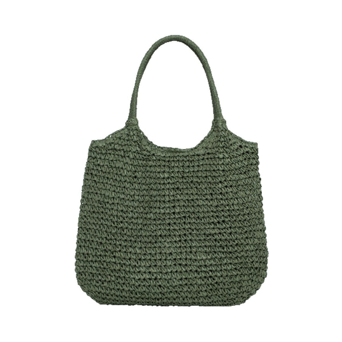 Handgefertigte Strohtasche Brehn