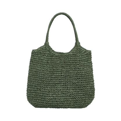 Handgefertigte Strohtasche Brehn