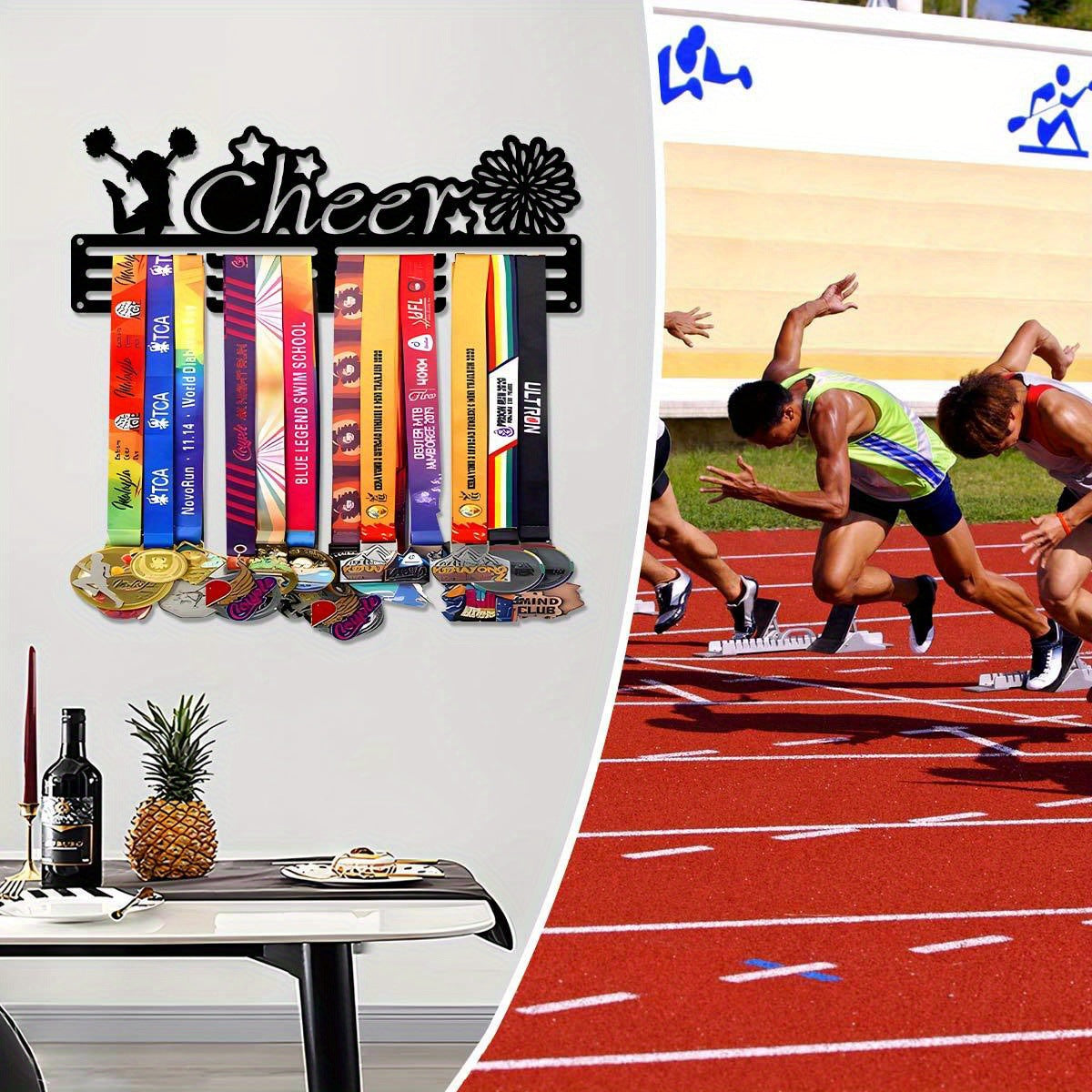 Cheerleading Wandkunst