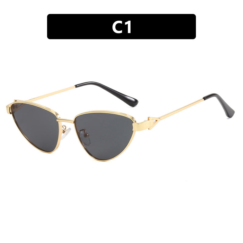 Damen Cat-Eye Sonnenbrille mit elegantem und flexiblem Rahmen Brehn