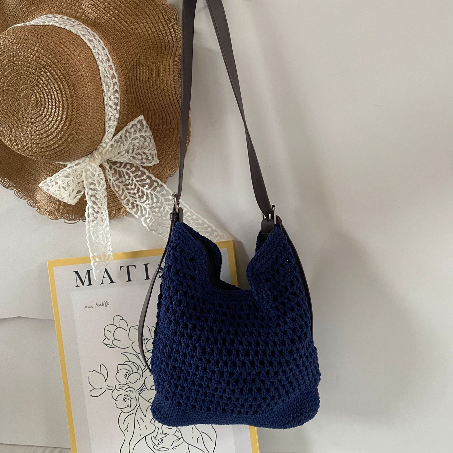 Handtasche Aus Geflochtenem Material Brehn