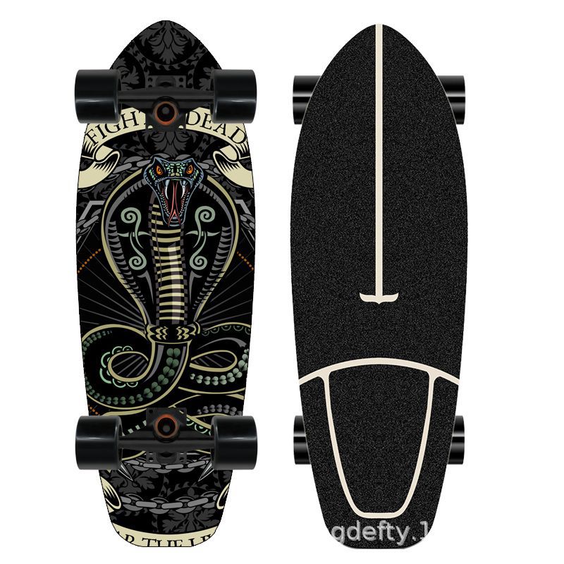 Künstlerisches Löwen Design Skateboard Brehn