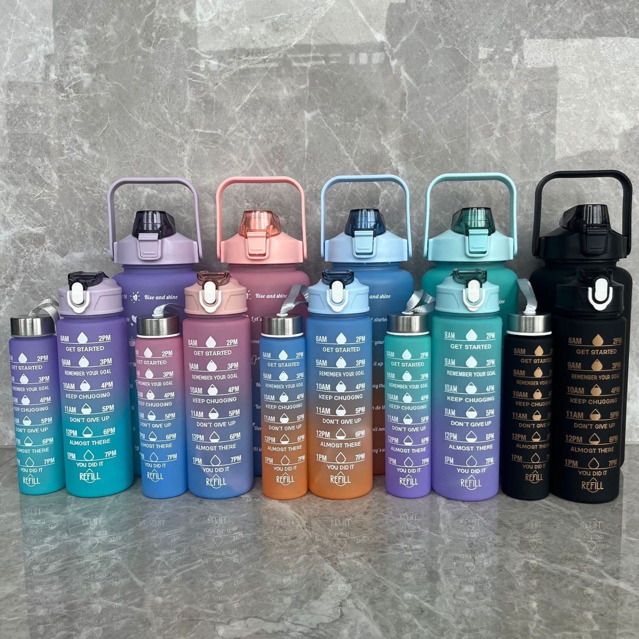 Damen Sportliche Trinkflasche Brehn
