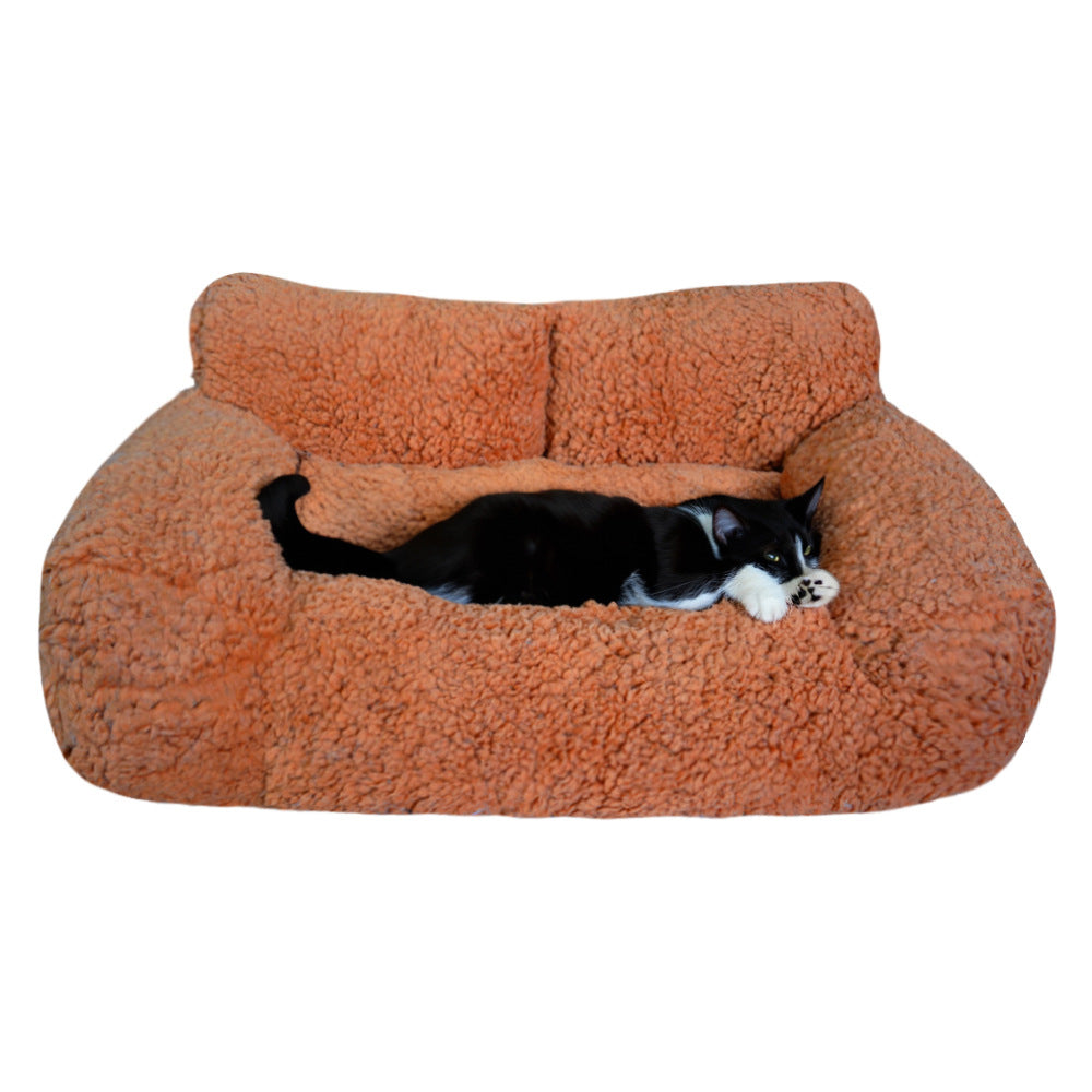 Luxuriöse Fleece-Hundebett