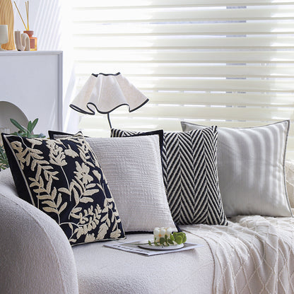 Elegantes Wohnkissen mit strukturiertem Design