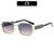 Stylische hexagonale Rahmen-Sonnenbrille