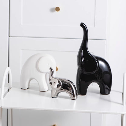 Dekorative Metall-Elefant-Figuren für Wohnkultur
