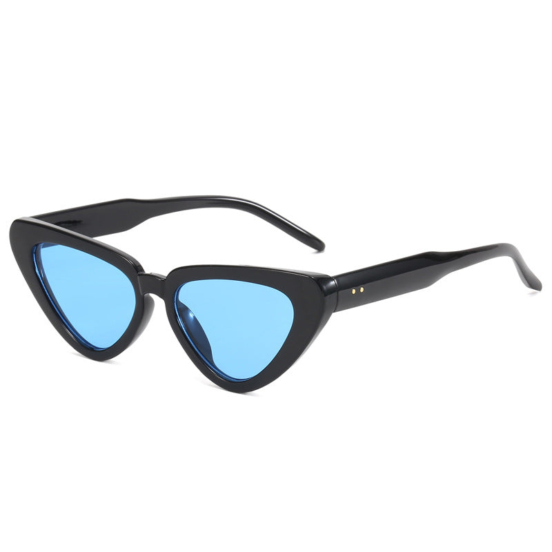 Damen stilvolle Cat-Eye Sonnenbrille mit auffälligem Design Brehn