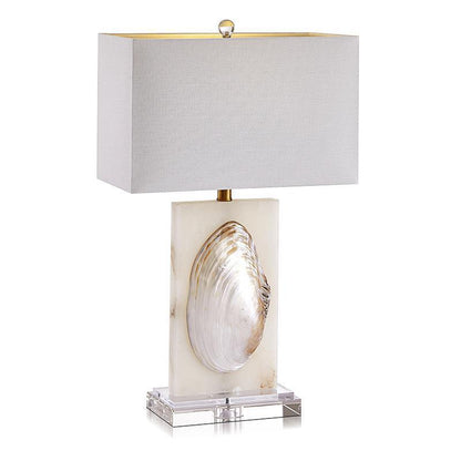 Dekorative Muschel Tischlampe