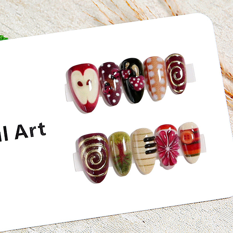 Kreative Kunstnägel mit verspielten Motiven Brehn