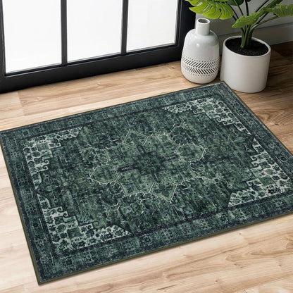Vintage-inspirierter dekorativer Teppich
