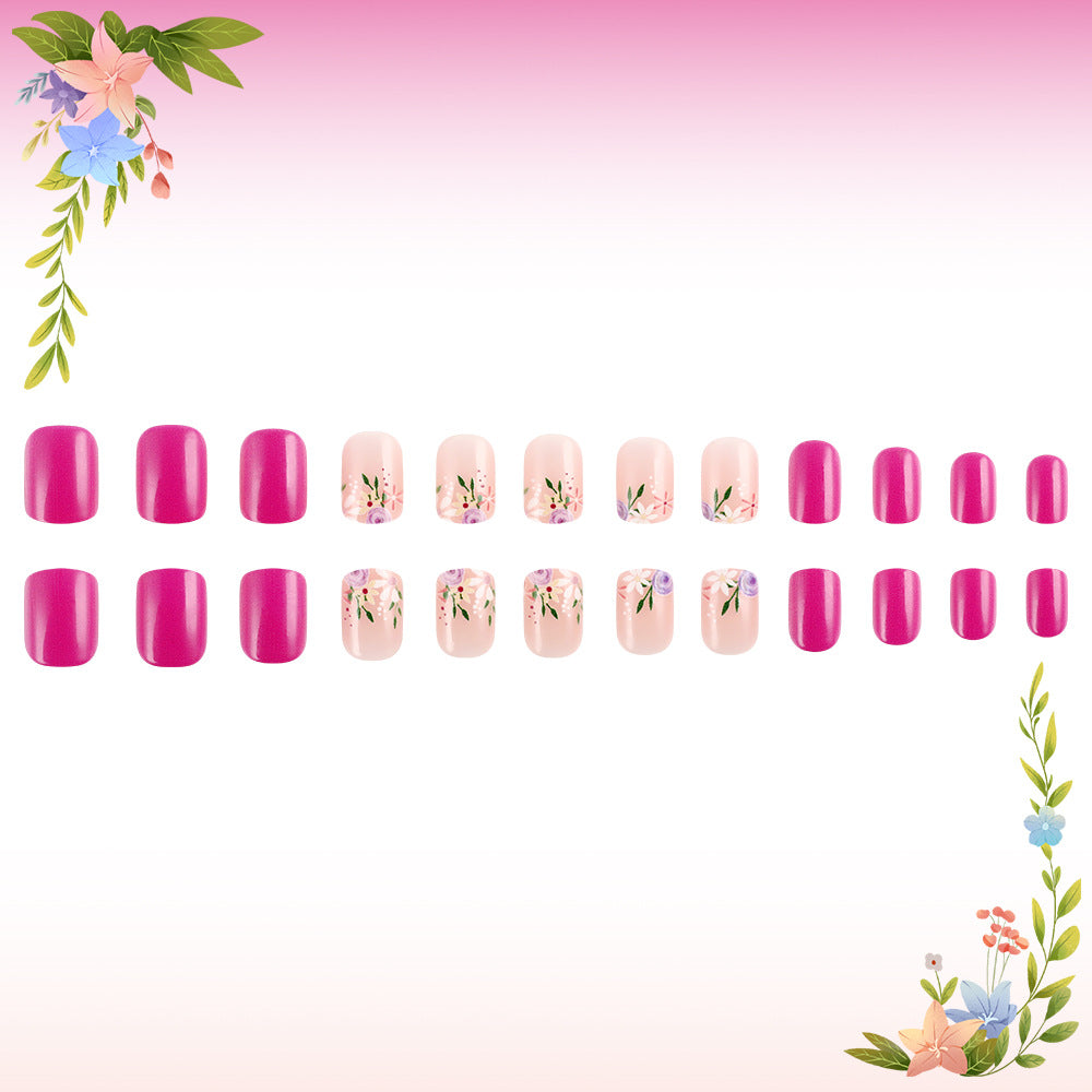 Blumen Design Nagel Kunst Kit Brehn