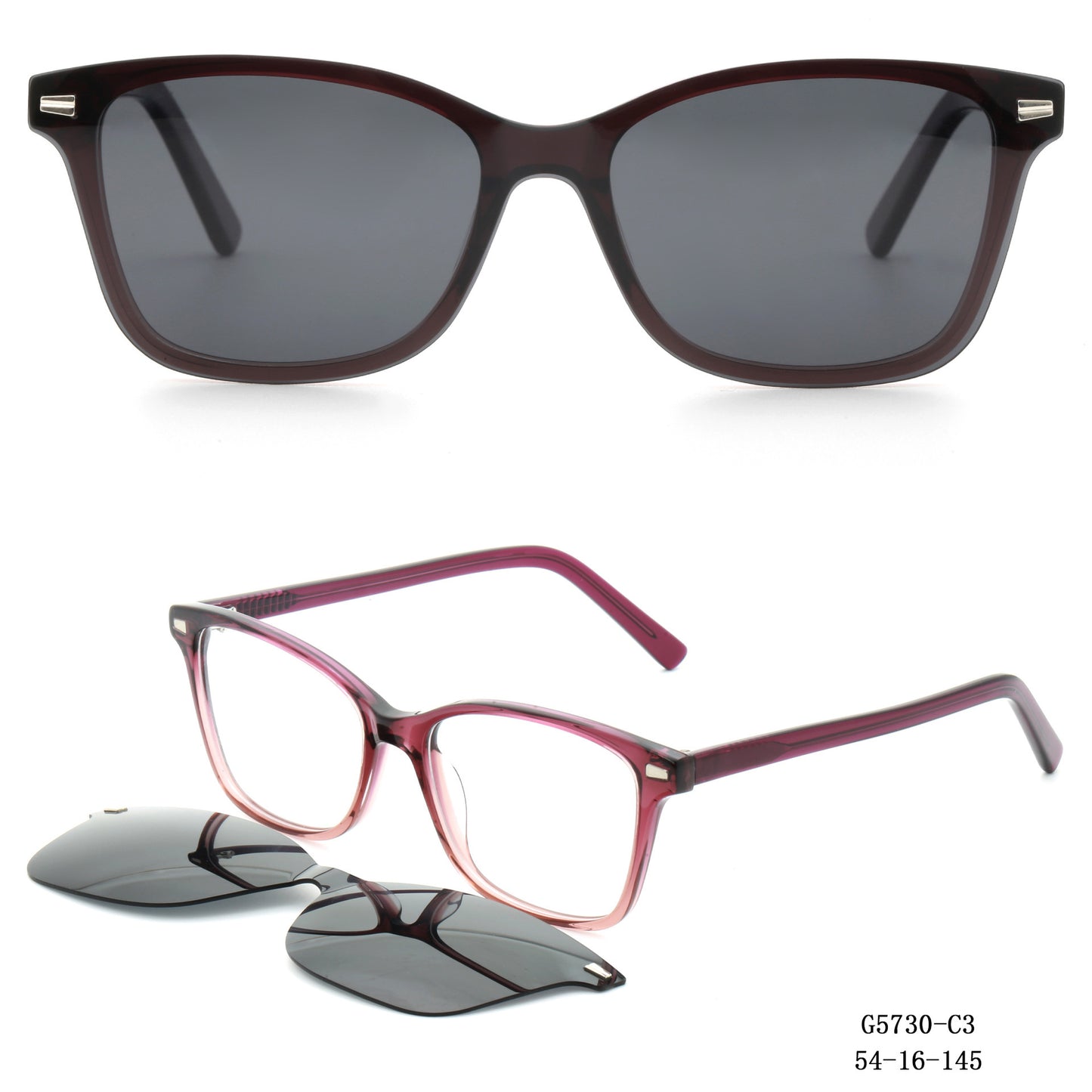 Damen Sonnenbrille im modischen Dual-Design Brehn