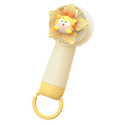 Unisex Tragbarer Handventilator mit fröhlichem Hasen-Motiv Brehn