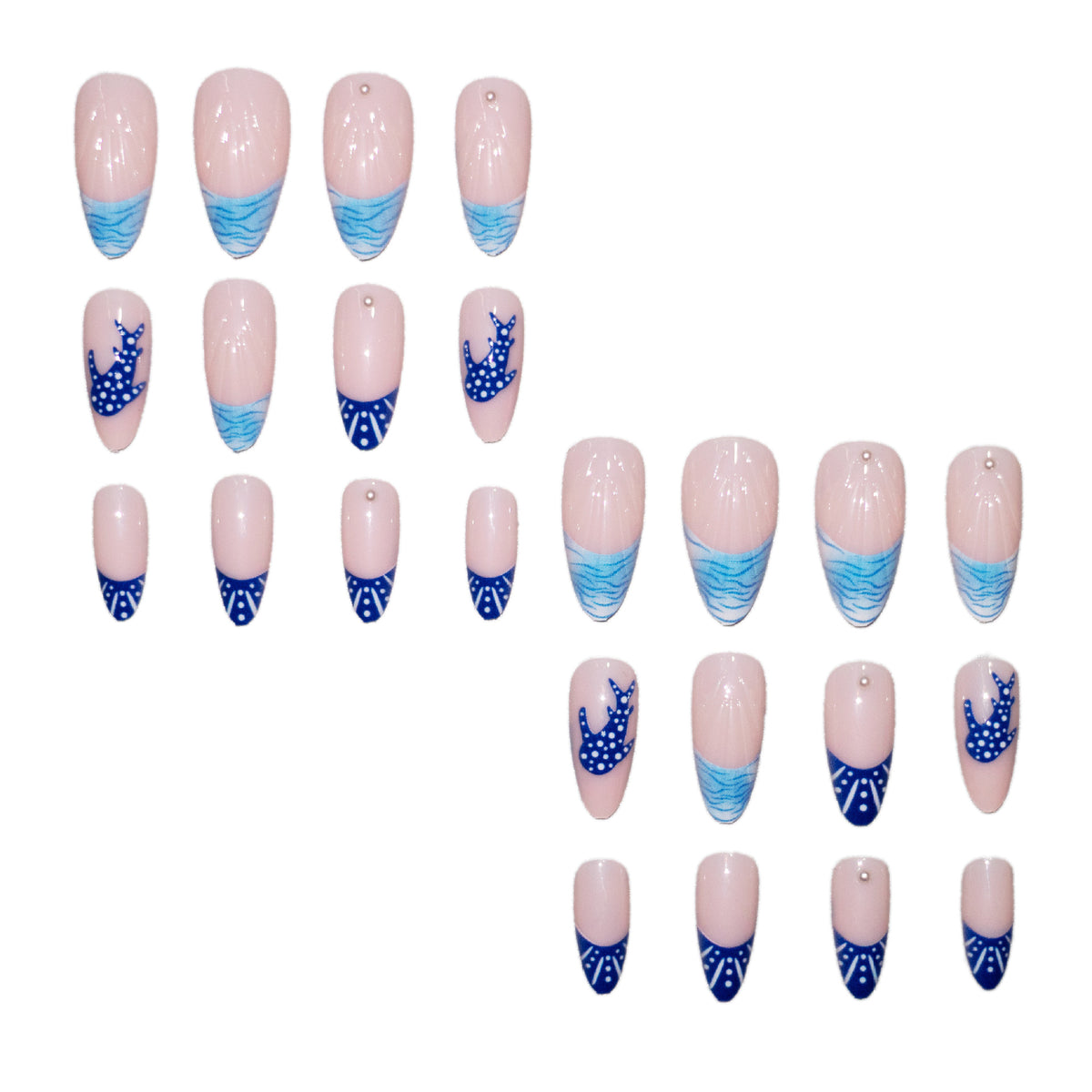 Elegantes Künstlerisches Nageldesign-Set