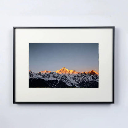 Landschaftsbild mit Rahmen