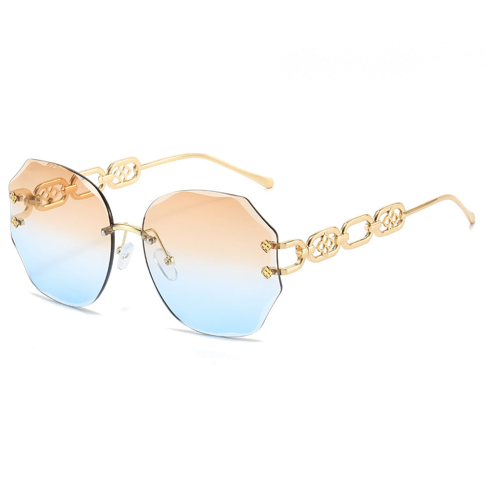 Elegante Übergroße Achteckige Sonnenbrille Brehn