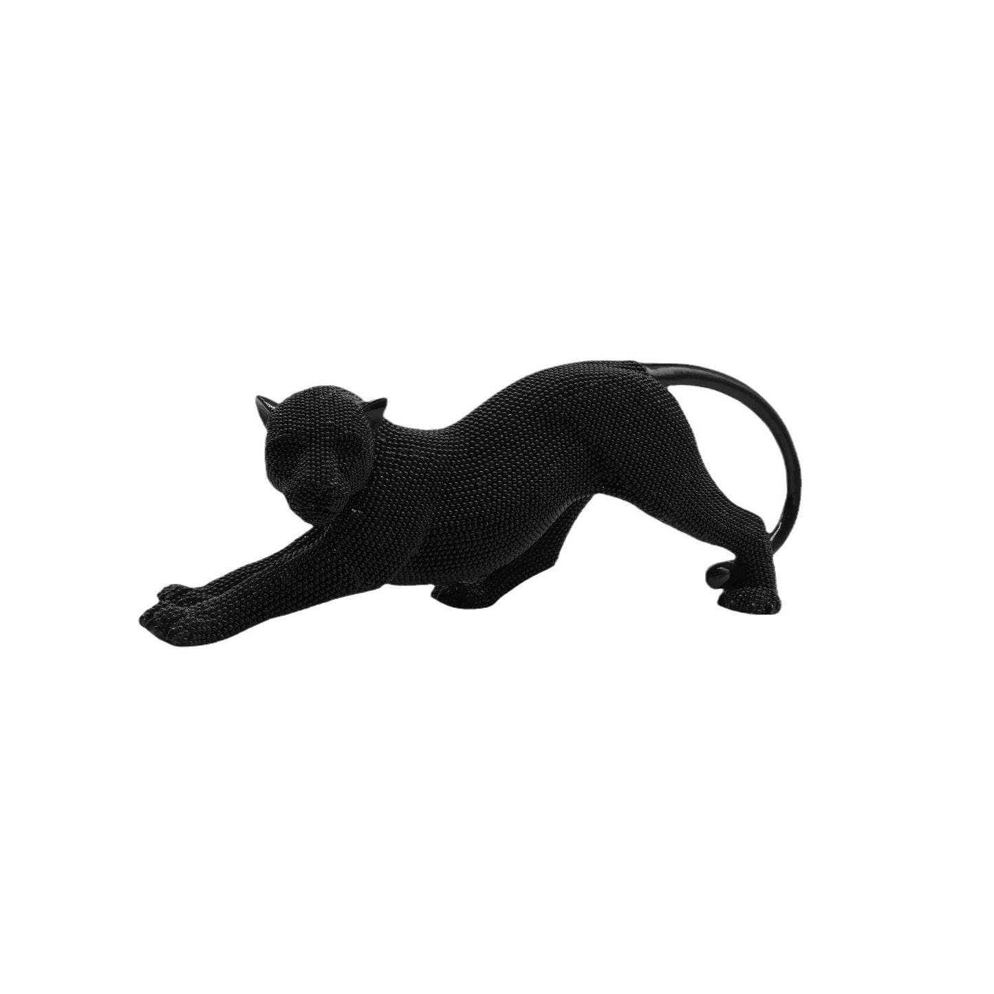 Elegante Dekofigur eines Panther Brehn