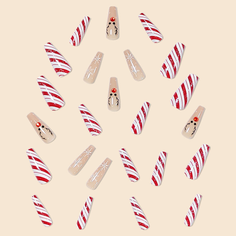 Festive Holiday Nail Art Verlängerungen