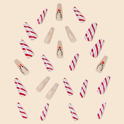 Festive Holiday Nail Art Verlängerungen