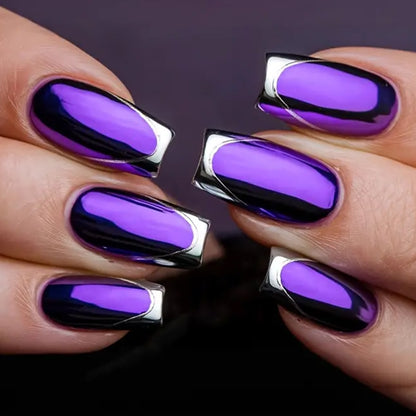 Metallic Tip Gel Nagelkunst Verlängerungen Brehn