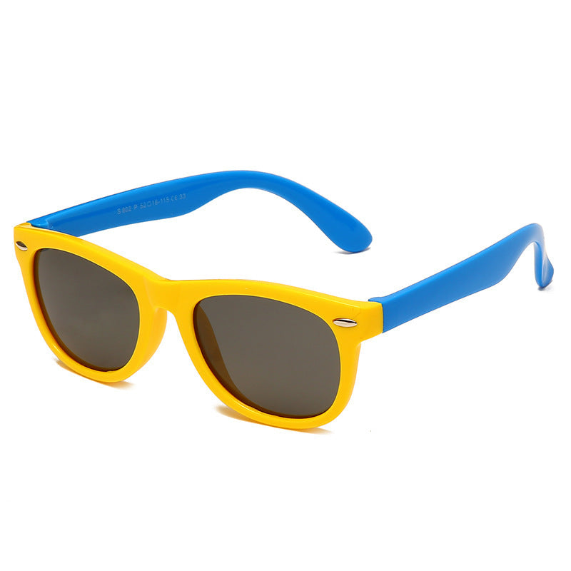 Brehn | Kinder Flex Sonnenbrille mit flexiblem und robustem Rahmen