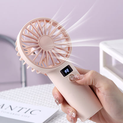 Unisex Tragbarer USB-Lüfter mit flexibler Neigung Brehn