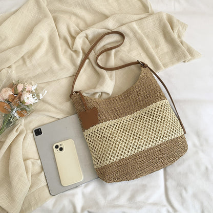 Gewebte Strohtasche