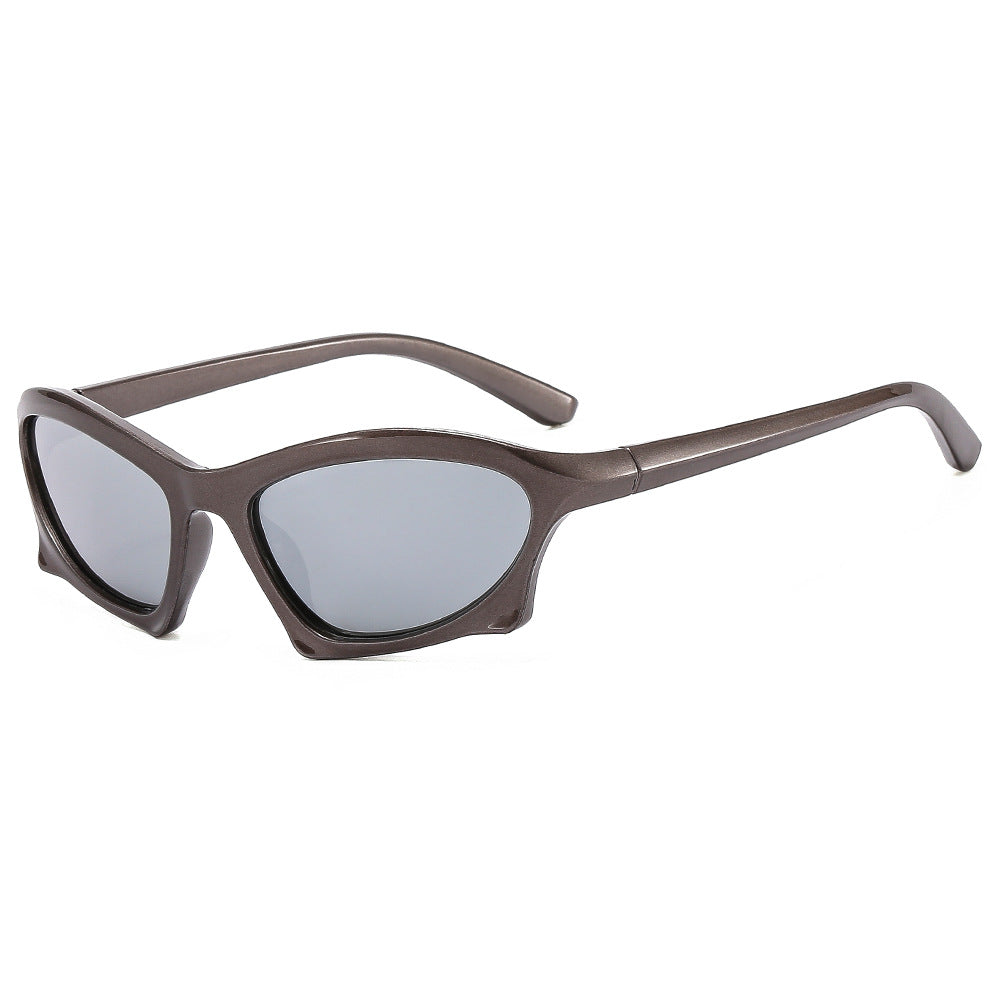Damen Sportliche Sonnenbrille im trendy Gestaltung Brehn