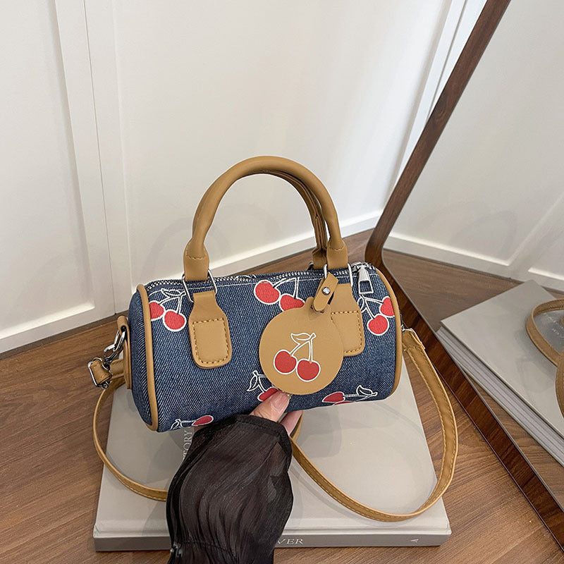 WoPlayful Bow-Printed Mini-Handtasche Brehn