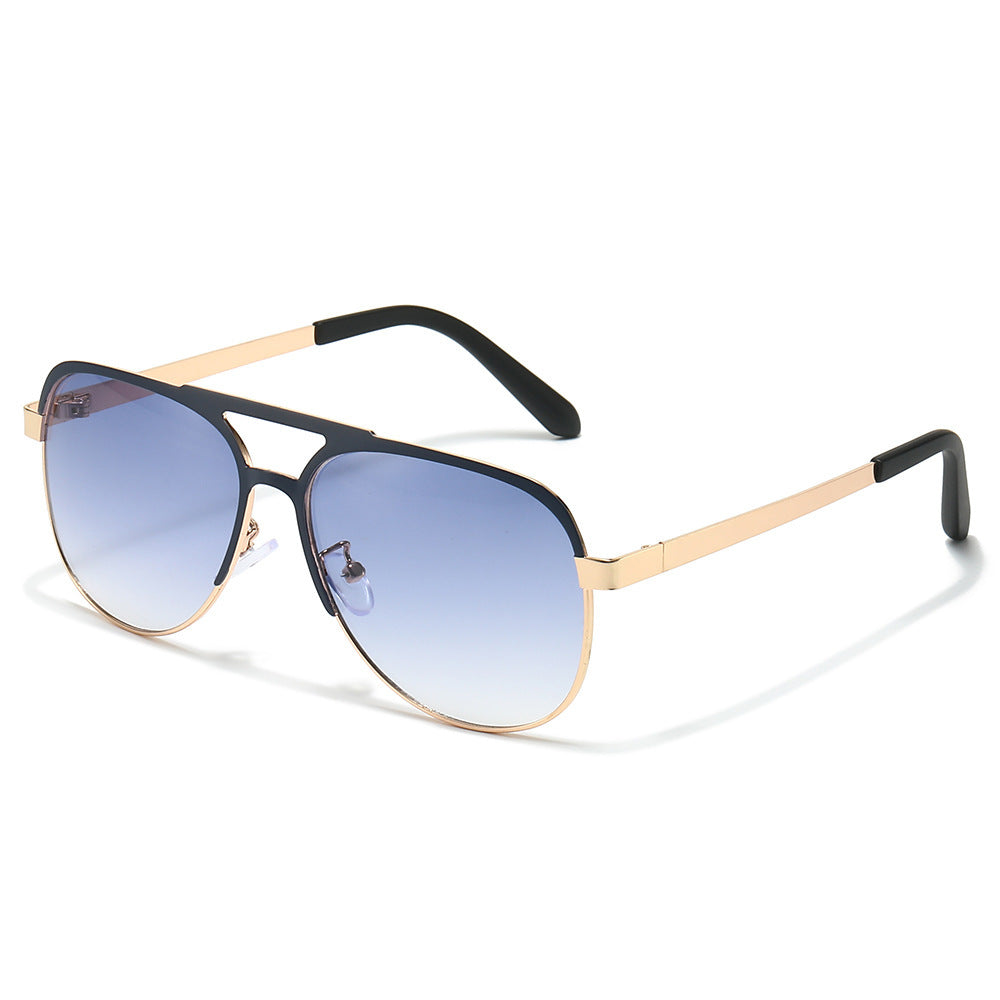 Luxuriöse Metallrahmen Aviator Sonnenbrille Brehn
