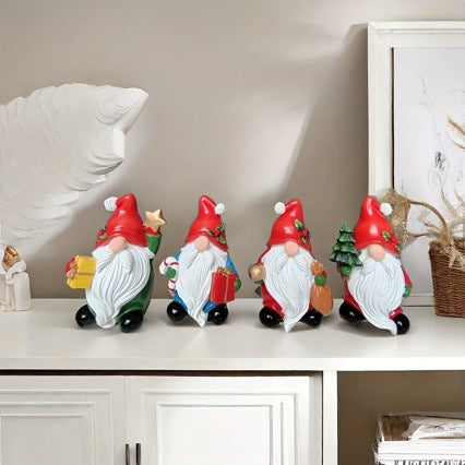 Verspielte Weihnachtsmann Dekofigur Brehn
