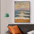 Texturierte Küsten-Seascape Wandkunst
