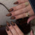 Kunstnagelset mit eleganten Tropfenformen Brehn