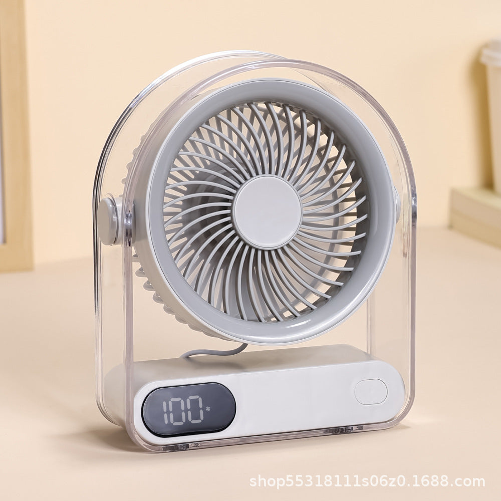 Tragbarer wiederaufladbarer Tischventilator Brehn