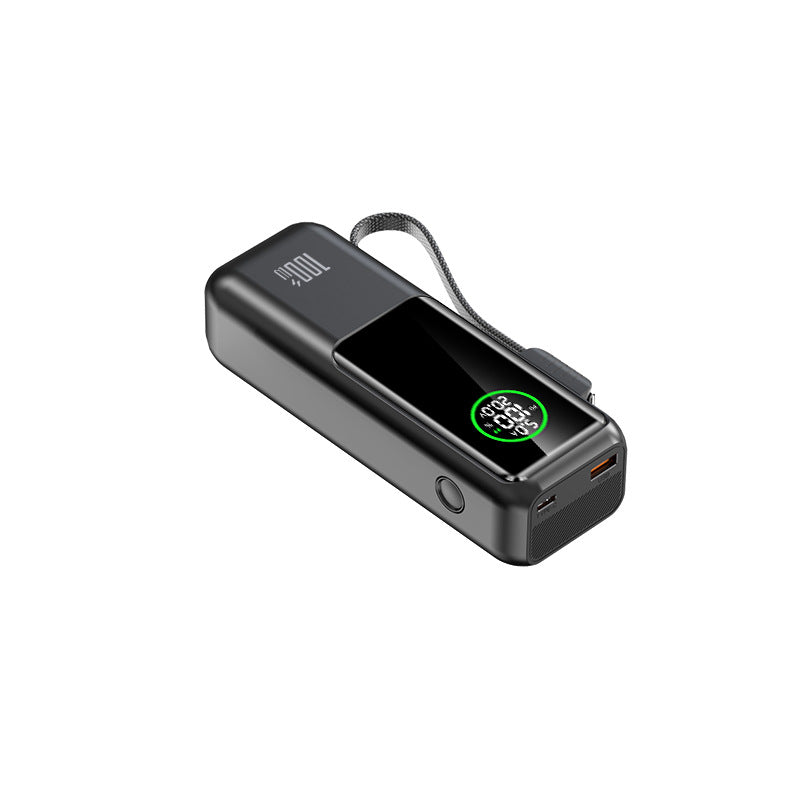 Hochleistungs-Powerbank mit Digitalem LED-Display und Schnellladefunktion Brehn